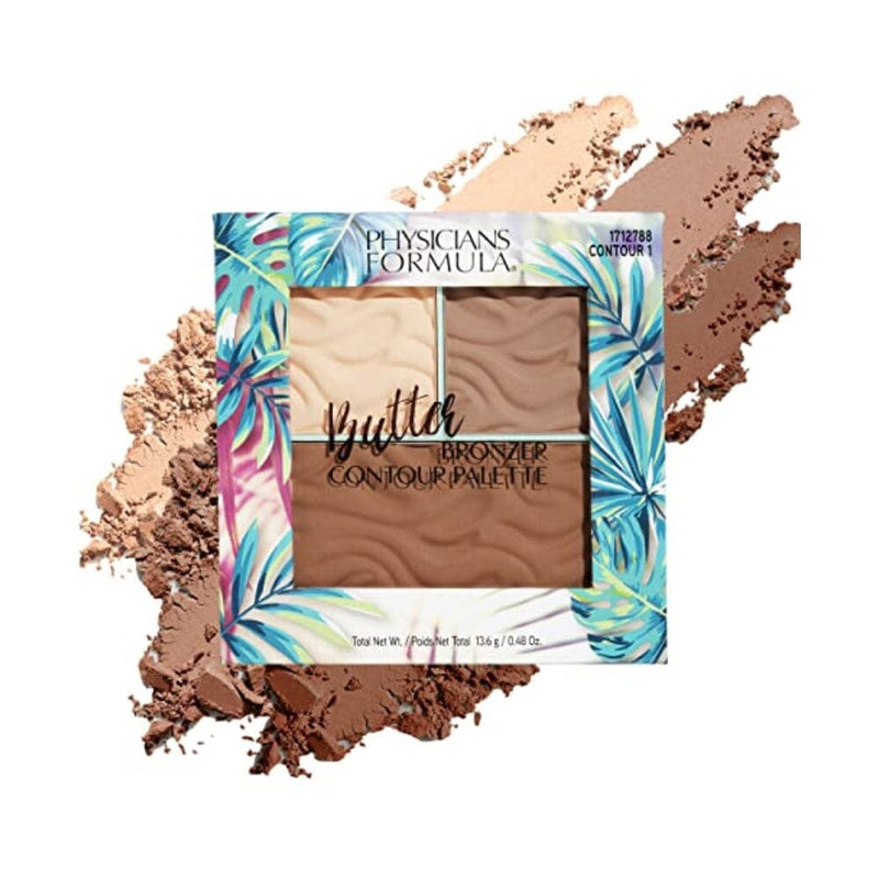 لوحة كونتور برونزر فورميولا باتر فيزيشنز كونتور 1 Physicians Formula Butter Bronzer Contour Palette Contour 1