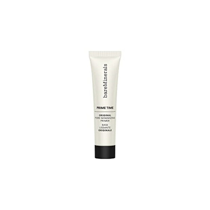 براي مينيرالز برايم تايم الأصلي لتقليل المسام bareMinerals Prime Time Original Pore-Minimizing Primer, Pore Minimizer Gel Makeup Primer for Face, Extends Makeup Wear, Oil Control, Vegan