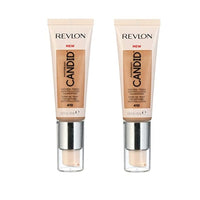 حزمة من قطعتين كريم أساس فوتوريدي كانديد ناتشورال فينيش توست 410 Pack of 2 Revlon PhotoReady Candid Natural Finish Foundation, Toast 410