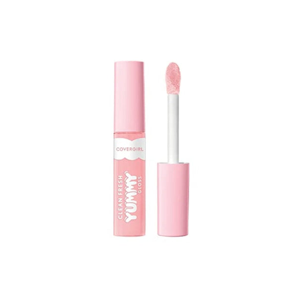 ملمع شفاه كلين فريش يامي من كوفرجيرل - ملمع شفاه COVERGIRL Clean Fresh Yummy Gloss – Lip Gloss, Sheer, Natural Scents, Vegan Formula - Coconuts About You