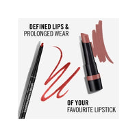 قلم تحديد الشفاه الأوتوماتيكي من ريميل لاستينج فينيش إكساجيريت Rimmel Lasting Finish Exaggerate Automatic Lip Liner - Rich, Smooth Formula for Long Lasting Lip Looks - 45 Epic Burgundy, .01oz