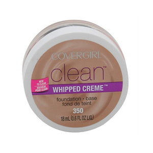 كريم أساس كريمي مخفوق من كوفرجيرل COVERGIRL Clean Whipped Creme Foundation Creamy Beige 350, 0.6 Fl Oz