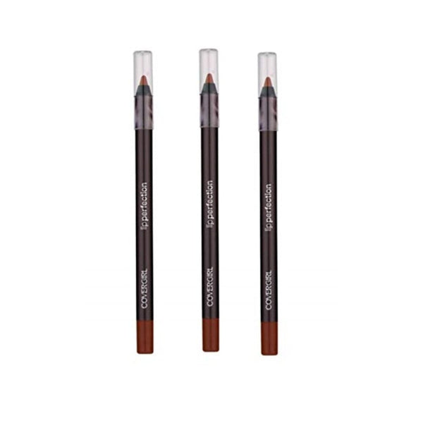 مجموعة مكونة من 3 قطع من قلم تحديد الشفاه Pack of 3 CoverGirl Lip Perfection Lipliner, Smoky Intense 205