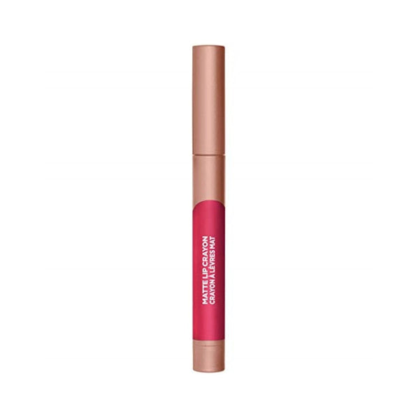 قلم تلوين الشفاه من لوريال باريس إنفاليبل غير لامع L'Oreal Paris Infallible Matte Lip Crayon, Toffee Cheri (Packaging May Vary)