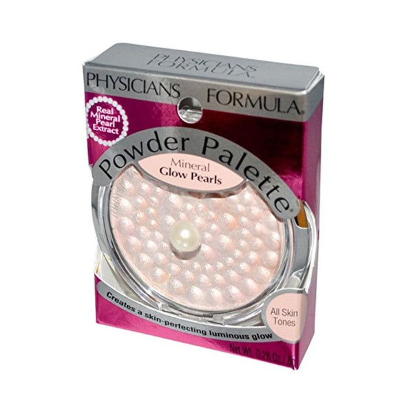 مجموعة بودرة الأطباء بتركيبة اللؤلؤ المعدني المتوهج لجميع ألوان البشرة Physicians Formula Powder Palette Mineral Glow Pearls All Skin Tones, Translucent Pearl - 2 Ea