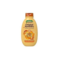 شامبو غارنييه أوريجينال ريميديز بكنوز العسل للشعر الجاف أو التالف والمتقصف Garnier Original Remedies Honey Treasures, Repairing Shampoo for Dry or Damaged Hair, Brittle, 300 Milliliters