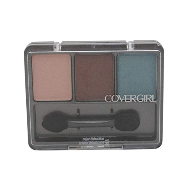 مجموعة ظلال عيون مكونة من 3 قطع - معززات العين - تشتيت كبير (118) - 0.17 أونصة CoverGirl Eye Enhancers 3-Kit Eye Shadow - Major Distraction (118) - 0.17 oz