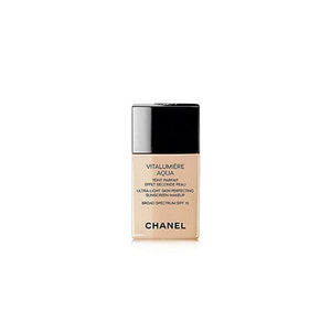مكياج شانيل فيتالوميير أكوا الترا لايت مكمل للبشرة بيج Chanel Vitalumiere Aqua Ultra Light Skin Perfecting Makeup SPF 15-30 ml, No.40 Beige