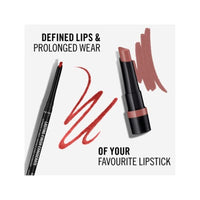 قلم تحديد شفاه أوتوماتيكي يدوم طويلاً Lasting Finish Exaggerate Automatic Lip Liner, 45 Epic Burgandy, Shelf Pack of 3