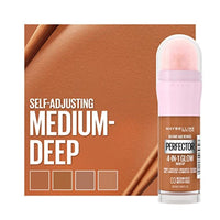 مكياج ميبيلين نيويورك إنستانت إيج ريويند 4 في 1 جلو ميك أب Maybelline New York Instant Age Rewind Instant Perfector 4-In-1 Glow Makeup, Medium/Deep