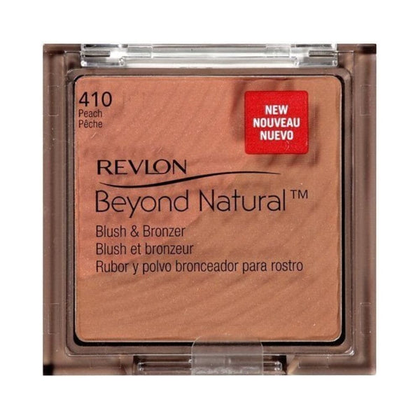 ريفلون بيوند ناتشورال بلاش اند برونزر خوخي (410) Revlon Beyond Natural Blush & Bronzer, Peach (410)