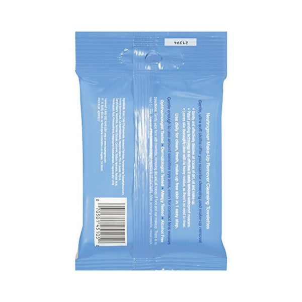 مناديل تنظيف ومزيل المكياج من نيوتروجينا Neutrogena Make-Up Remover Cleansing Towelettes, 7 Count (Pack of 12)