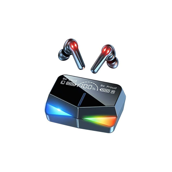 سماعات أذن لاسلكية للألعاب مع ميكروفون ملحقات ألعاب Wireless Gaming Earbuds with Microphone Cool Gaming Accessories Noise Cancelling in-Ear Bluetooth Headphones 65ms Touch LED Earphones Waterproof Gamer Headset USB C TWS Stereo 30H Playtime for Gamers