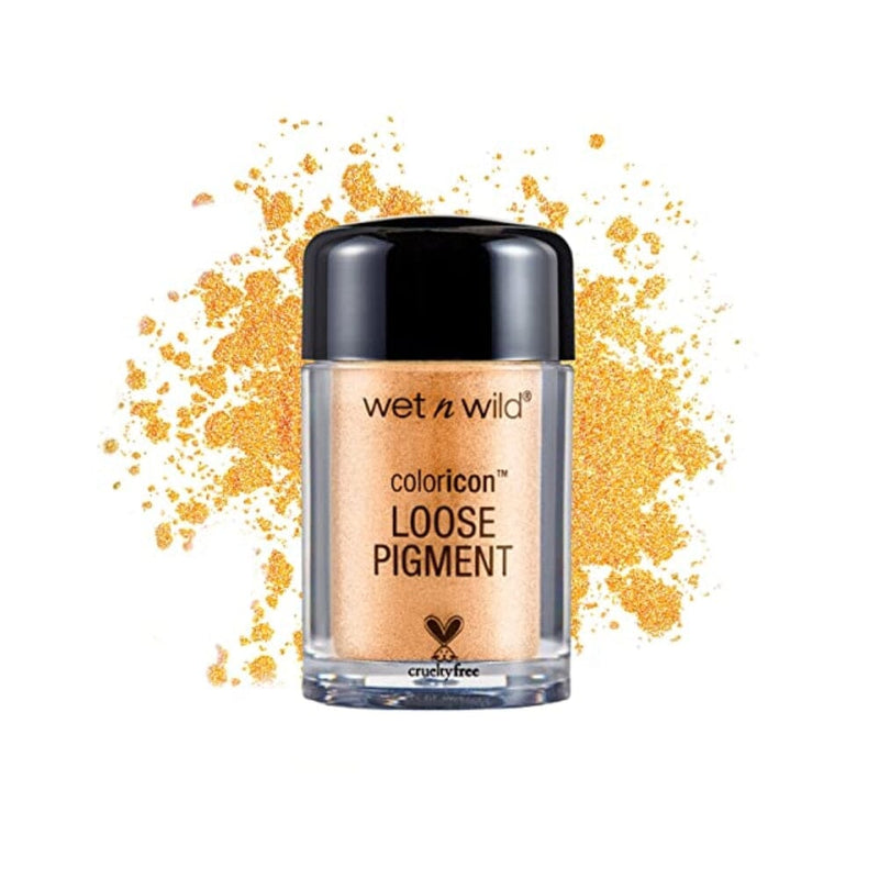 ويت ن وايلد النار والجليد لون أيقونة فضفاضة الصباغ مذهب تاج wet n wild Fire & Ice Color Icon Loose Pigment Gilded Crown