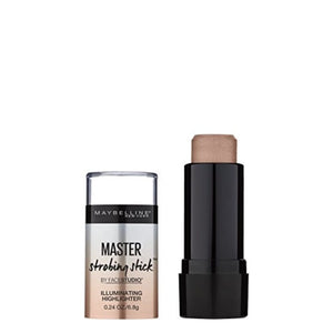 قلم هايلايتر ميبيلين متوسط - نيود جلو Maybelline Facestudio Master Strobing Stick Highlighter, Medium - Nude Glow, 0.24 oz.