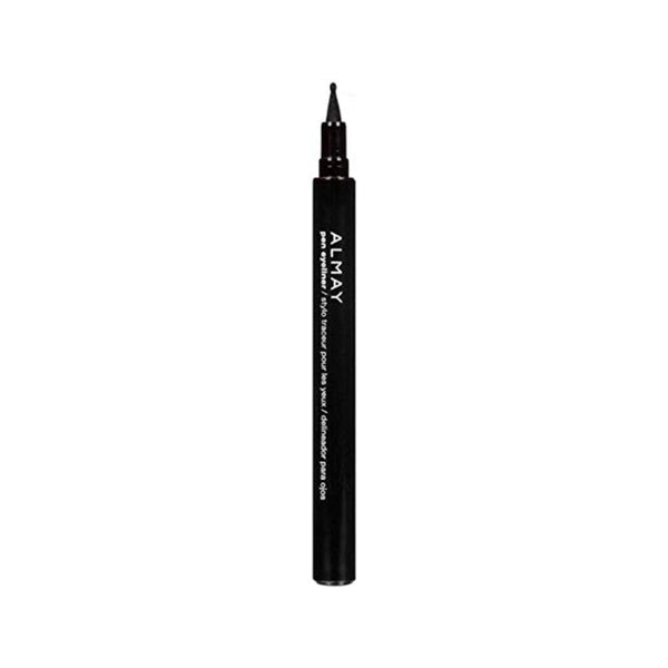 قلم تحديد العيون من ألماي برأس كروي Almay Pen Eyeliner Eye Liner Ball Point Tip, 208 Black (Pack of 2)