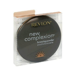 ريفلون بودرة التسمير الجديدة للبشرة Revlon New Complexion Bronzing Powder, Sun 01, 0.35 Ounce