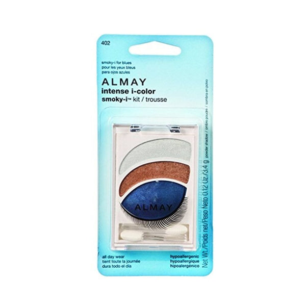 مجموعة آي كولور سموكي آي كولور من ألماي - للعيون الزرقاء Almay Intense i-Color Smoky, I Kit - For Blue Eyes