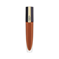 صبغة شفاه لوريال باريس ميك اب روج سيجنيتشر غير لامع ميتاليك L'Oreal Paris Makeup Rouge Signature Matte Metallic Lip Stain, Weightless, High Pigment Metallic Color, I Electrify, 0.23 oz.