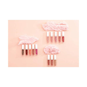 أحمر شفاه سائل من ويت آند وايلد كلاود بوت مارشميلو Liquid Lipstick By Wet n Wild Cloud Pout Marshmallow, Pink Cotton Candy Skies | Matte Lip Cream Mousse | Argan Oil | Vitamin E (Pack of 2)