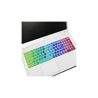 غطاء لوحة المفاتيح قوس قزح  Keyboard Cover for Acer Aspire E15 E5-575/576G/573G ES15 ES1-572 |Aspire 3A315-21 A315-31 /Aspire 5 A515-51 A517-51Aspire E 17 E5-772G / Aspire A315 A515 A715(Not Fit New Aspire 5 Slim)-Rainbow