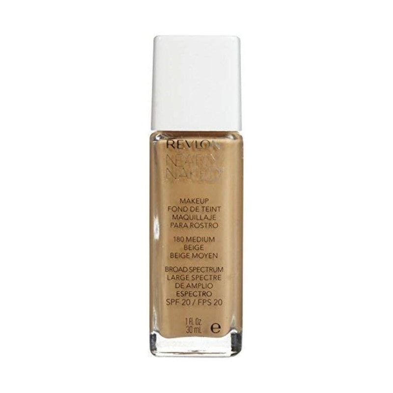 ريفلون نيرلي نيكد مكياج - بيج متوسط Revlon Nearly Naked Makeup - Medium Beige - 1 oz