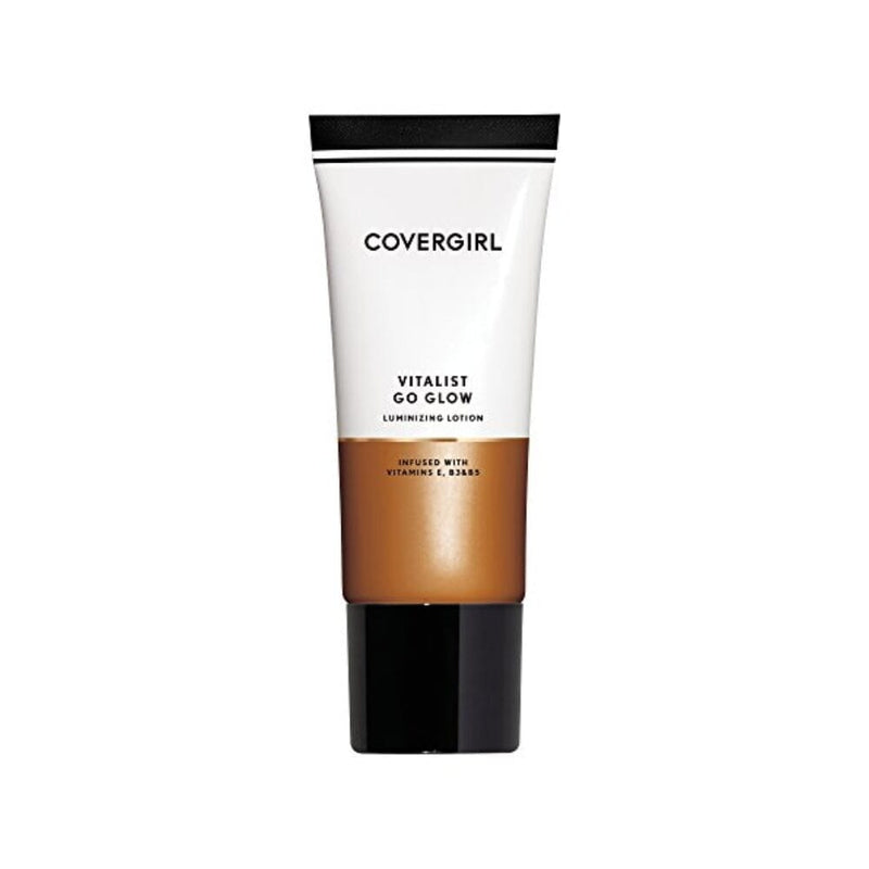 جلوشن فيتاليست جو جلو من كوفرجيرل COVERGIRL Vitalist Go Glow Glotion, Bronze, 0.06 Pound (packaging may vary)