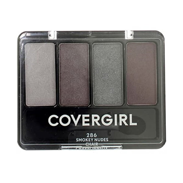 معززات العين 4 مجموعة سموكي نودز CoverGirl Eye Enhancers 4 Kit Smokey Nudes 286 Eye Shadow -- 3 per case.