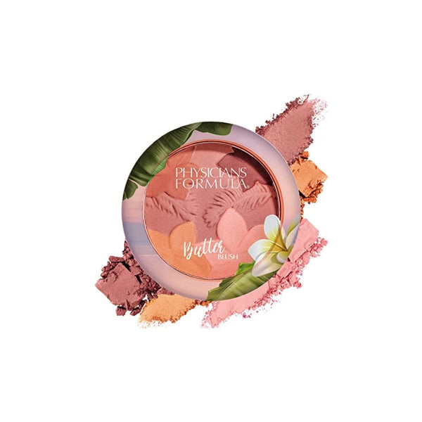 مسحوق ماكياج أحمر الخدود زبدة مونوي ماتي فيزيشنز فورميولا Physicians Formula Matte Monoi Butter Blush Makeup Powder, Mauvy Mattes, Dermatologist Tested