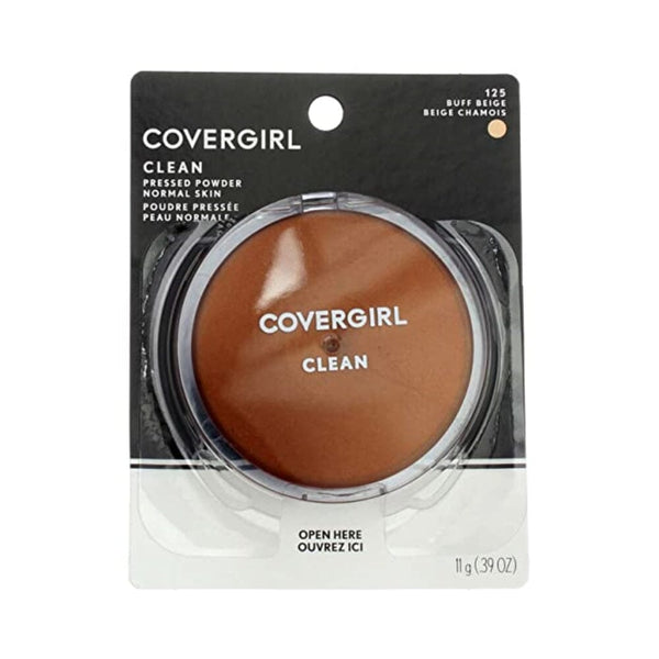 بودرة مضغوطة نظيفة - باف بيج (عبوة من 14 قطعة) Cover Girl Clean Pressed Powder - Buff Beige (Pack Of 14)