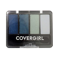 معززات العين 4 مجموعة ظلال عيون كريستال ووتر 270 - 3 في كل علبة CoverGirl Eye Enhancers 4 Kit Crystal Water 270 Eye Shadow -- 3 per case.