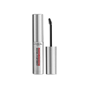 لوريال باريس حاجب طويل الثبات ومقاوم للماء  L'Oréal Paris Unbelieva-Brow Longwear Eyebrow Topcoat, Waterproof, Smudge-resistant, Transfer- Proof, Quick Drying, Easy and quick application with precise brush, Universal Transparent, 0.15 fl. oz.