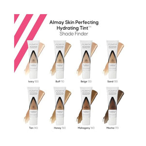 صبغة كريم أساس سائل مرطب من ألماي Almay Hydrating Liquid Foundation Tint, Lightweight with Light Coverage, Naturally Dewy Finish, Hypoallergenic, Dermatologist Tested, Fragrance Free, 100 Ivory, 0.94 fl oz.