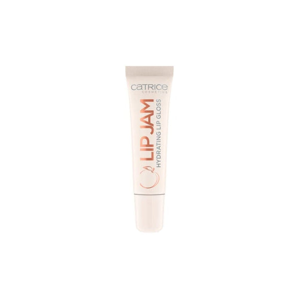 مرطبCatrice | Lip Jam Hydrating Lip Gloss | Moisturizing, Non-Sticky, Shiny Finish With Shea Butter, Coconut Oil, & Mango Butter | Vegan & Cruelty Free | Made Without Gluten, Parabens, Preservatives, Alcohol, & Microplastic Particles (030 A Little Peach o