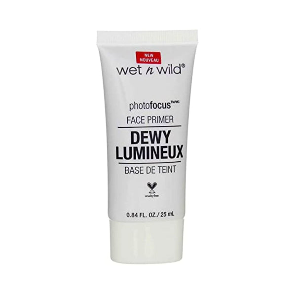 برايمر ديوي للوجه من ويت ان وايلد فوتو فوكس حتى برايم ديو يو الجزء (عبوة من 2) Wet N Wild Photo Focus Dewy Face Primer Till Prime Dew Us Part (Pack of 2)