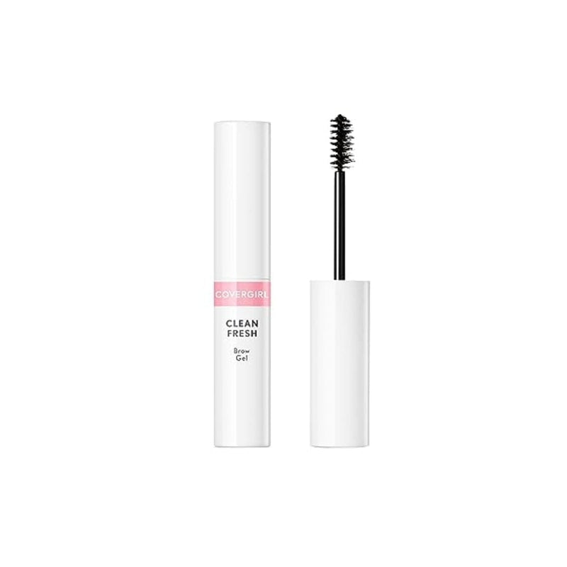 جل حواجب كلين فريش من كوفرجيرل COVERGIRL Clean Fresh Eyebrow Gel, 250 Warm Brown, Volumizes and Lifts Brows, Vegan Formula with Argan Oil and Biotin, 0.16oz