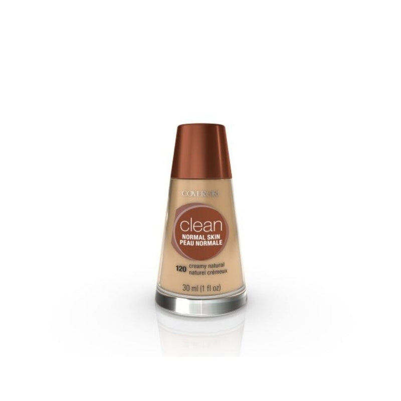 مكياج سائل نظيف كريمي طبيعي CoverGirl Clean Liquid Makeup, Creamy Natural (N) 120, 1.0-Ounce Bottles (Pack of 2)