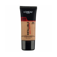 لوريال باريس إنفاليبل برو ماتي كريم أساس بيج كراميل - 2 لكل علبة Loreal Paris Infallible Pro Matte Caramel Beige Foundation Makeup -- 2 per case.