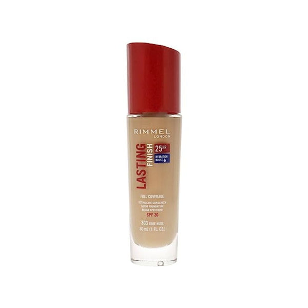 ريميل لندن لاستينج فينيش 25 ساعة - 303 ترو نود - كريم أساس Rimmel London Lasting Finish 25HR - 303 True Nude - Foundation, 25-Hour Wear, Full Coverage, Waterproof, 1oz