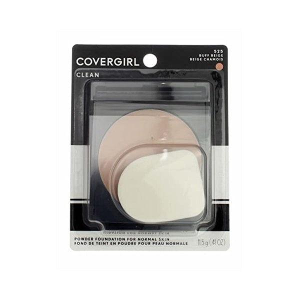 بودرة أساس مضغوطة ببساطة 525 برتقالي بيج .41 أونصة Covergirl Simply Powder Foundation Compact 525 Buff Beige .41oz