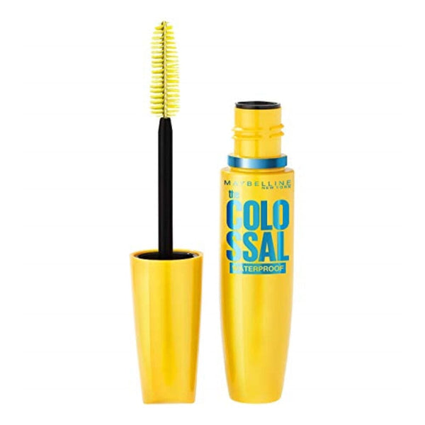 ماسكارا مايبيلين المقاومة للماء لتكثيف الرموش باللون الأسود الكلاسيكي Maybelline Volum' Express The Colossal Waterproof Mascara, Volumizing, Classic Black