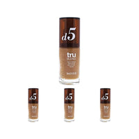 كريم أساس سائل تروبلند من كوفرجيرل COVERGIRL truBlend Liquid Foundation Makeup Tawny D5, 1 oz (packaging may vary) (Pack of 4)