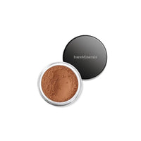 برونزر ملون للوجه بالكامل من بيرمينيرالز bareMinerals Faux Tan All-Over Face Color Bronzer, Loose Face Bronzer Powder, Blendable for a Natural-Looking Glow, Talc-Free, Vegan