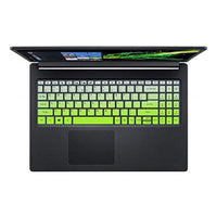 غطاء لوحة مفاتيح سيليكون Silicone Keyboard Cover Skin for Acer Aspire 5 Slim Laptop A515-46 A515-45/45G A515-56/56T/56G A515-55 A515-55T/55G A515-54/54G A515-53/53G/53K A515-52 A515-45/45G, Ombre Green