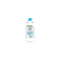 ماء ميسيلار للماكياج المضاد للماء ومنظف الوجه ومزيل المكياج Garnier SkinActive Micellar Water For Waterproof Makeup, Facial Cleanser & Makeup Remover, 13.5 Fl Oz (400mL), 1 Count (Packaging May Vary)