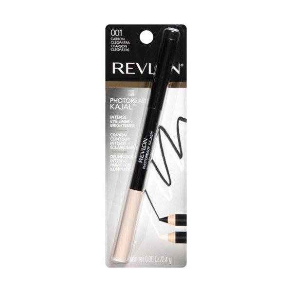 ريفلون فوتو ريدي كاجال انتينس محدد عيون ومشرق - كاربون كليوباترا - 0.08 اونصة Revlon Photo Ready Kajal Intense Eye Liner & Brightener - Carbon Cleopatra - 0.08 oz