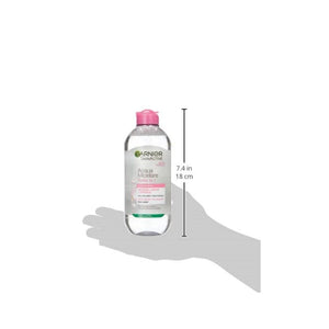 منظف يومي بماء ميسيلار من غارنييه Garnier micellar water daily detergent, 400 ml All in 1