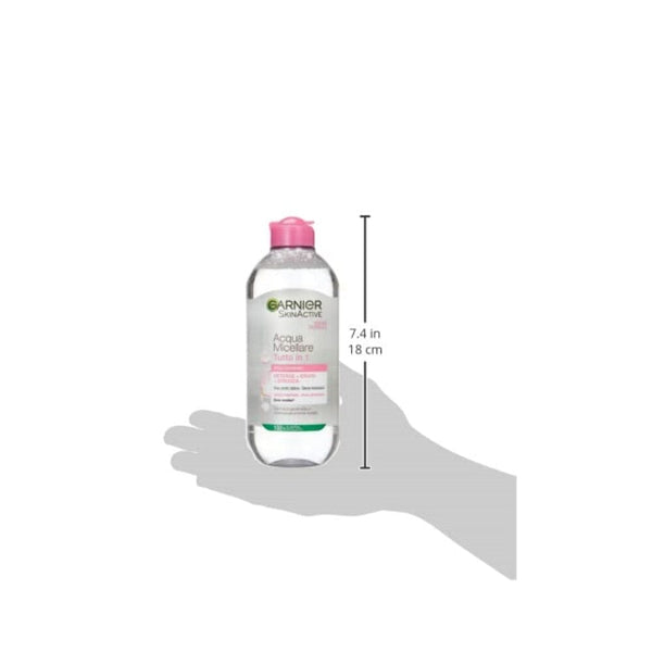 منظف يومي بماء ميسيلار من غارنييه Garnier micellar water daily detergent, 400 ml All in 1