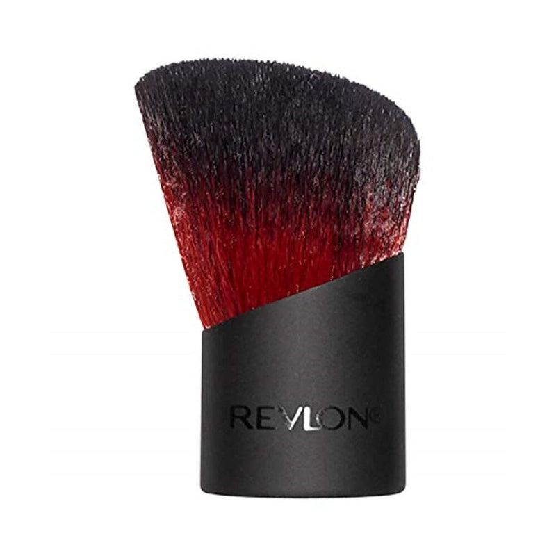 فرشاة مكياج ريفلون كابوكي براش للوجه بودرة سائبة ومضغوطة نباتية ومغلفة Revlon Kabuki Brush, Face Makeup Brush for Loose and Pressed Powder, Vegan and Coated