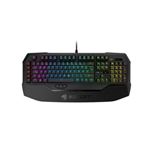 لوحة مفاتيح ميكانيكية للألعاب مع إضاءة لكل مفتاح ROCCAT Ryos mK FX Mechanical Gaming Keyboard with Per-Key RGB Illumination, Brown Cherry Switch